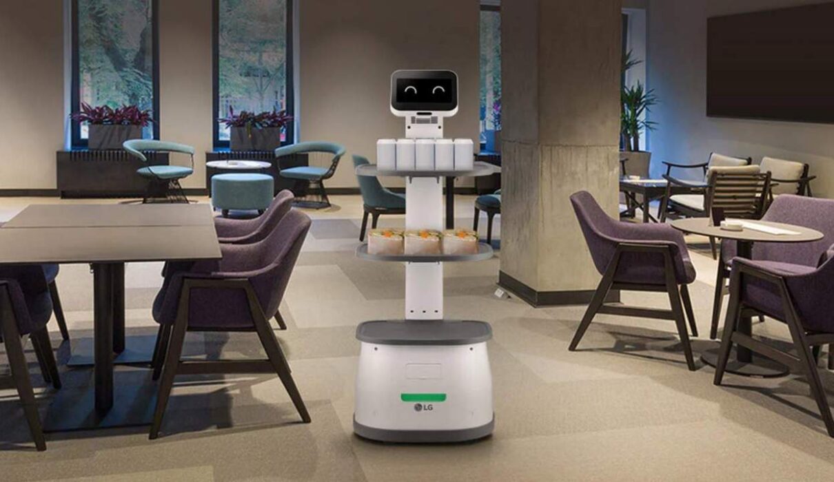 This LG robot wants to fix the hiring crisis